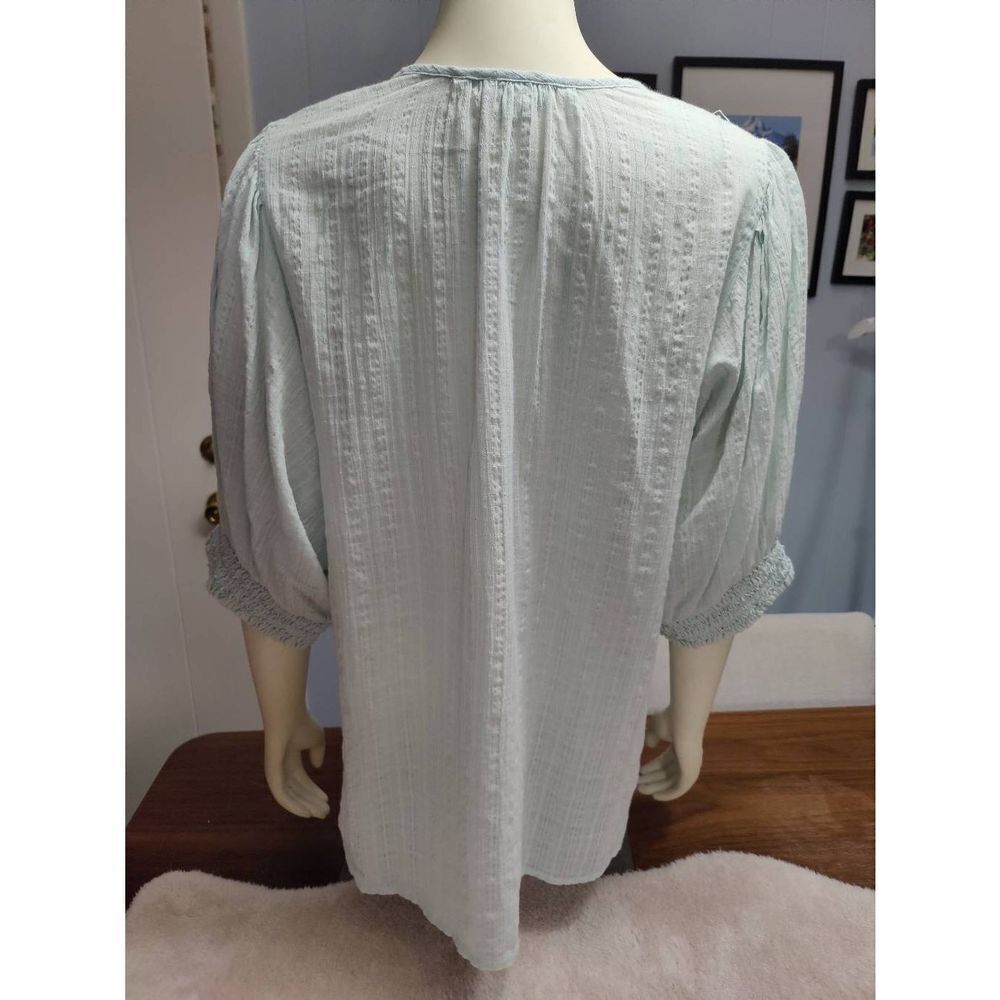 Sundance Smocked Blouse - Picture 3 of 5